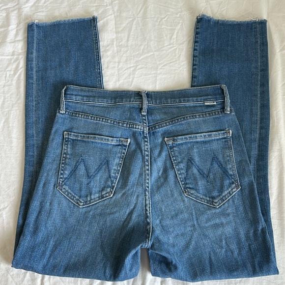 Mother the pixie dazzler ankle fray in wash beginners luck *flawed - Picture 16 of 16